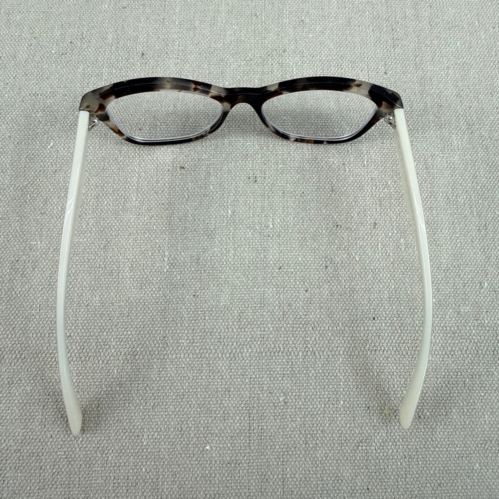 Prada VPR 29R Tortoise & Cream Eyeglass Frames 54-17-140 Italy AS-IS - Picture 3 of 10